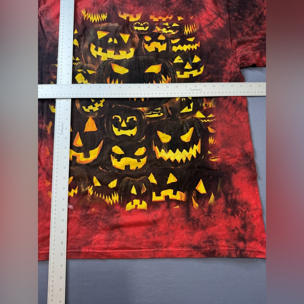 JACK O LANTERN WALL The Mountain T Shirt Scary Pumpkins Gothic Horror XL #1160 - Picture 4 of 5